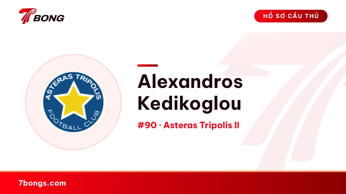 Alexandros Kedikoglou — Asteras Tripolis II