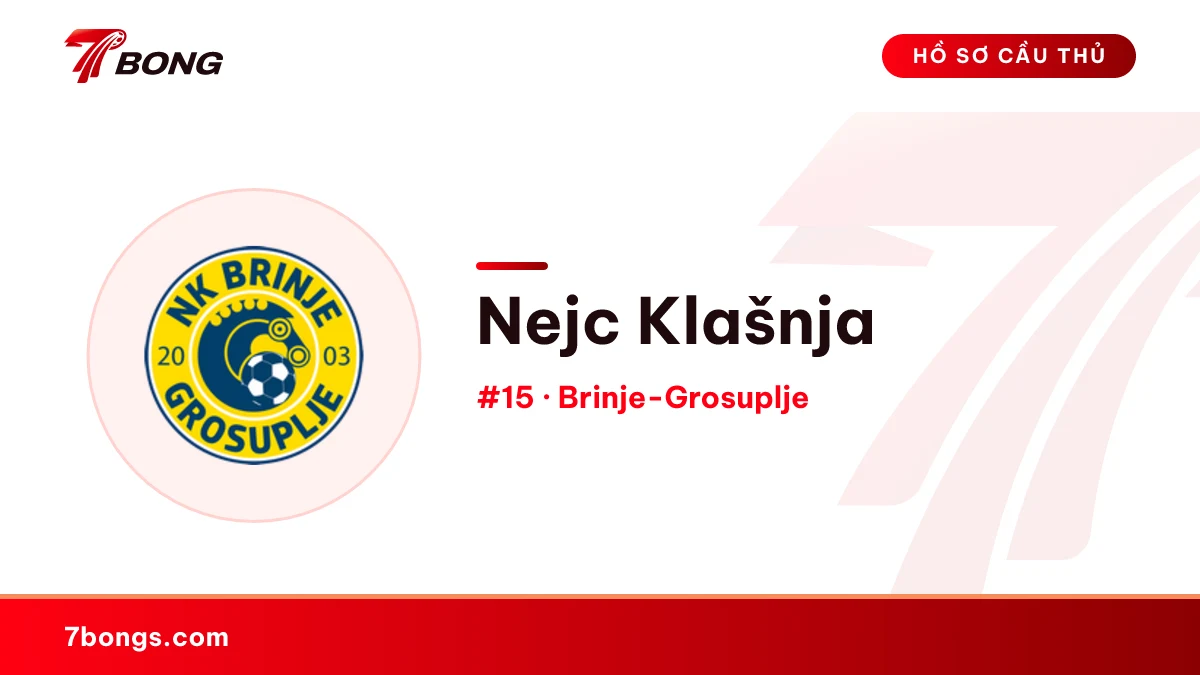 Nejc Klašnja — Brinje-Grosuplje