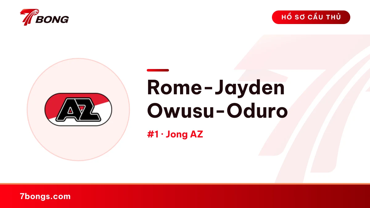 Rome-Jayden Owusu-Oduro — Jong AZ
