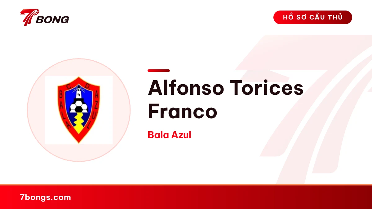 Alfonso Torices Franco — Bala Azul