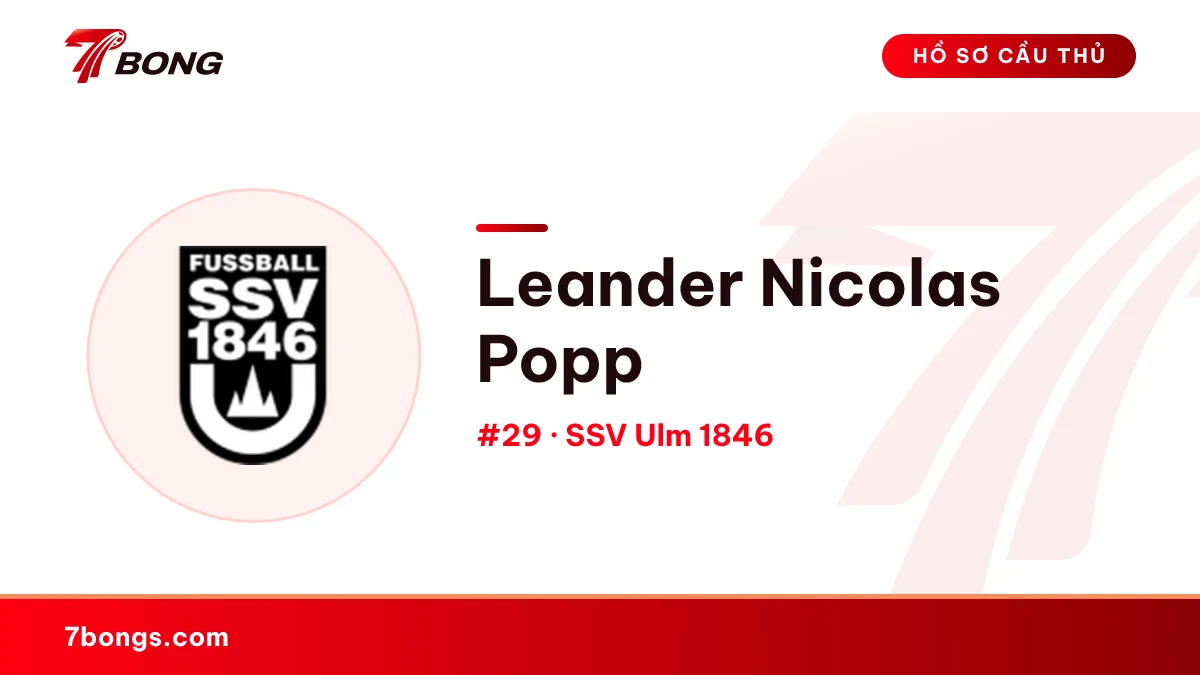 Leander Nicolas Popp — SSV Ulm 1846