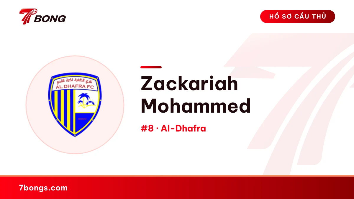 Zackariah Mohammed — Al-Dhafra