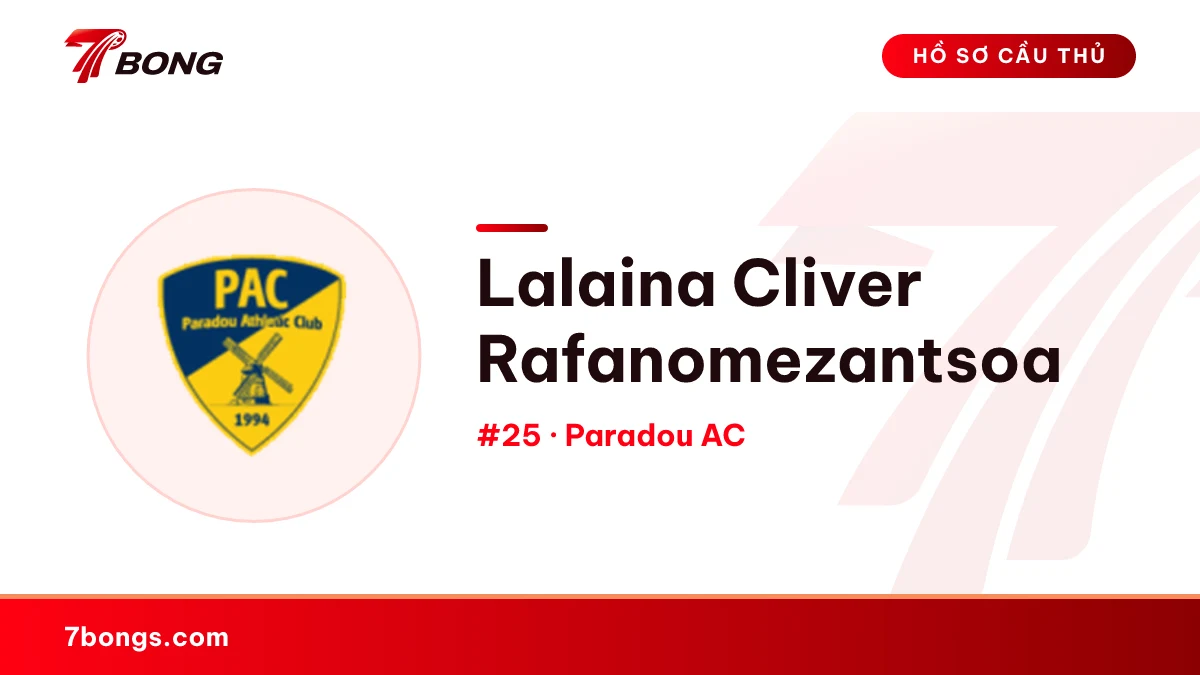 Lalaina Cliver Rafanomezantsoa — Paradou AC