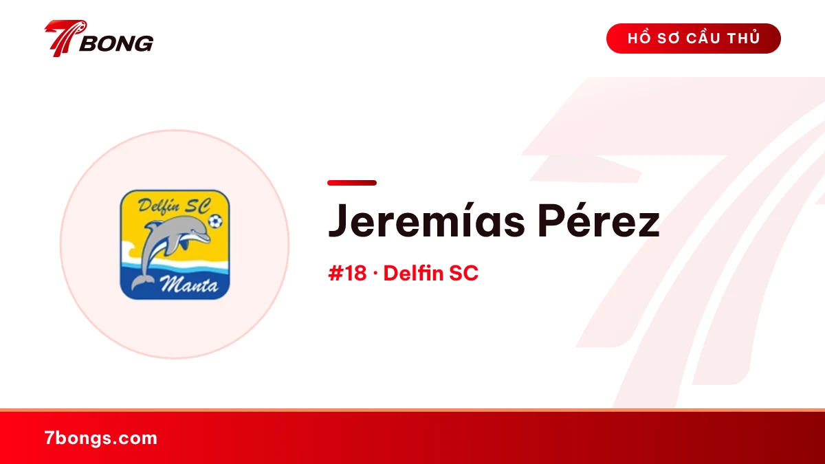 Jeremías Pérez — Delfin SC