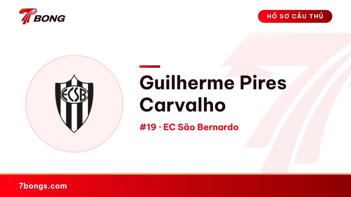 Guilherme Pires Carvalho — EC São Bernardo