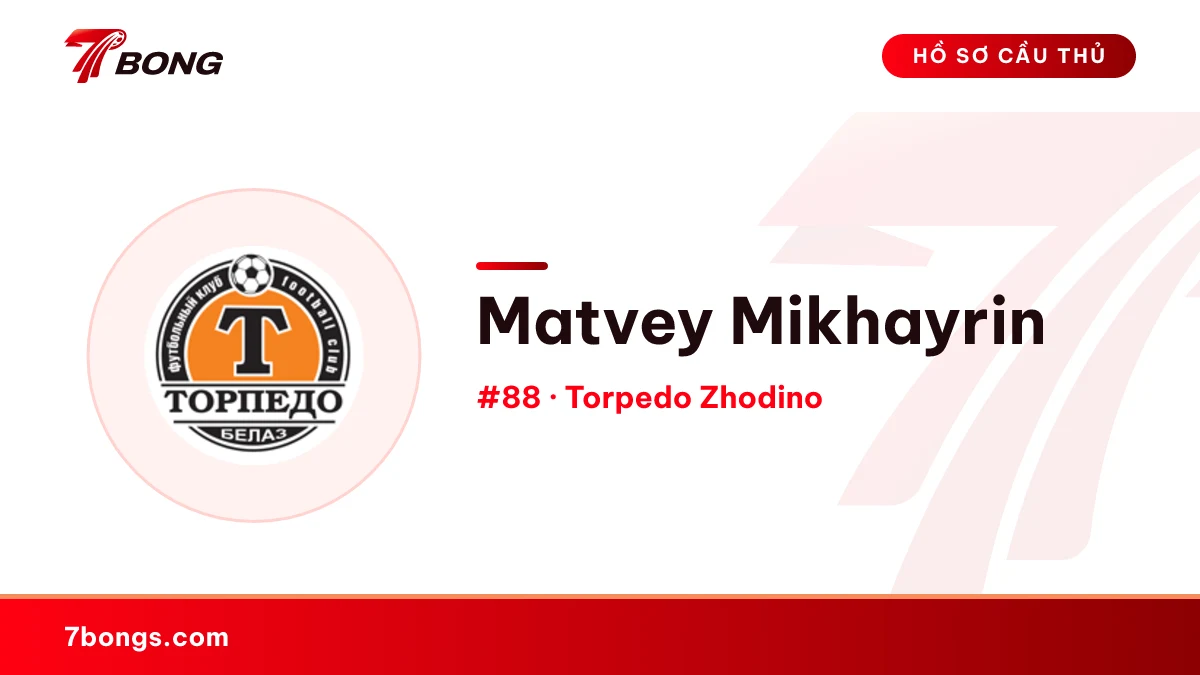 Matvey Mikhayrin — Torpedo Zhodino