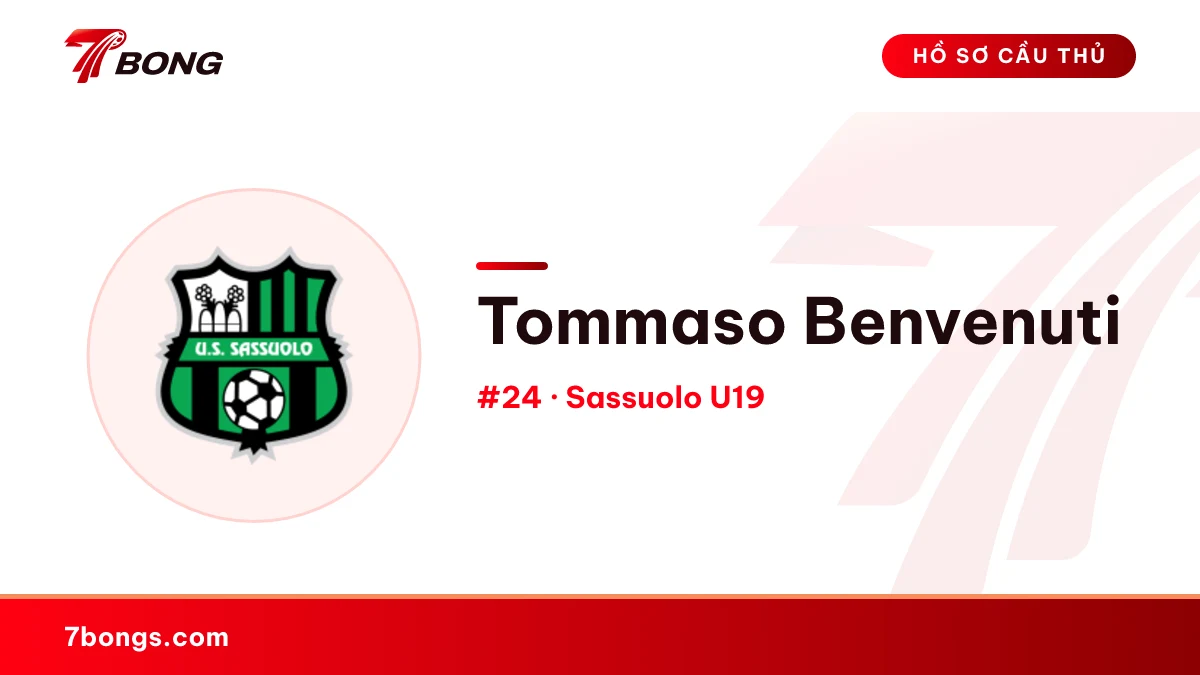 Tommaso Benvenuti — Sassuolo U19