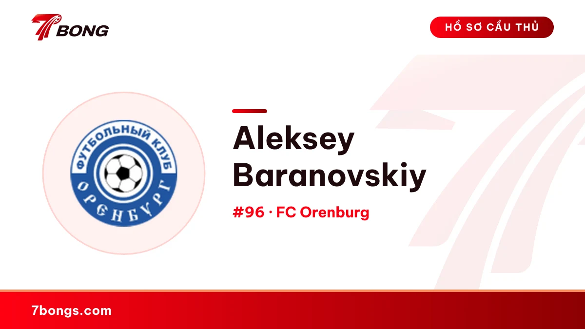Aleksey Baranovskiy — FC Orenburg