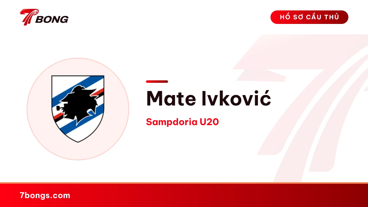 Mate Ivković — Sampdoria U20