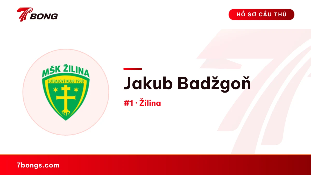 Jakub Badžgoň — Žilina