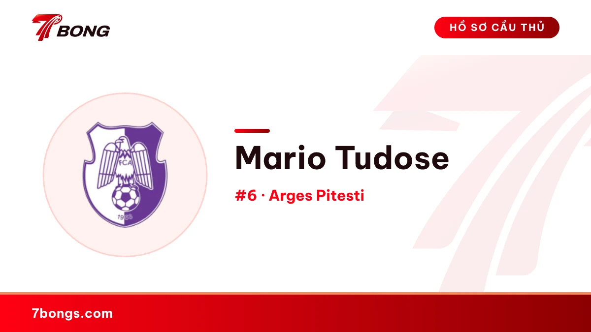 Mario Tudose — Arges Pitesti