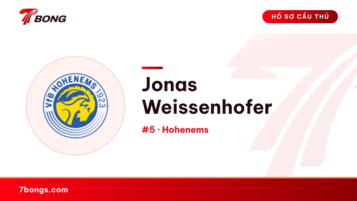Jonas Weissenhofer — Hohenems