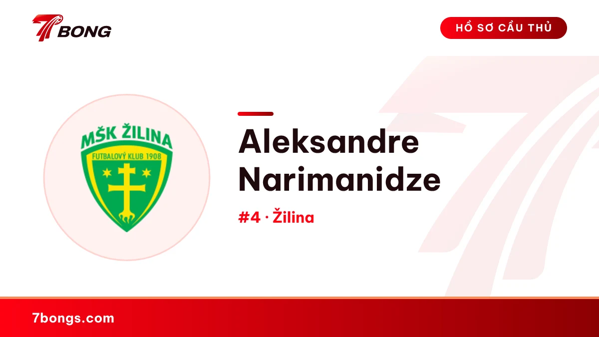 Aleksandre Narimanidze — Žilina