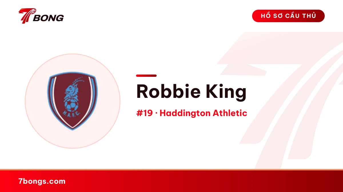 Robbie King — Haddington Athletic
