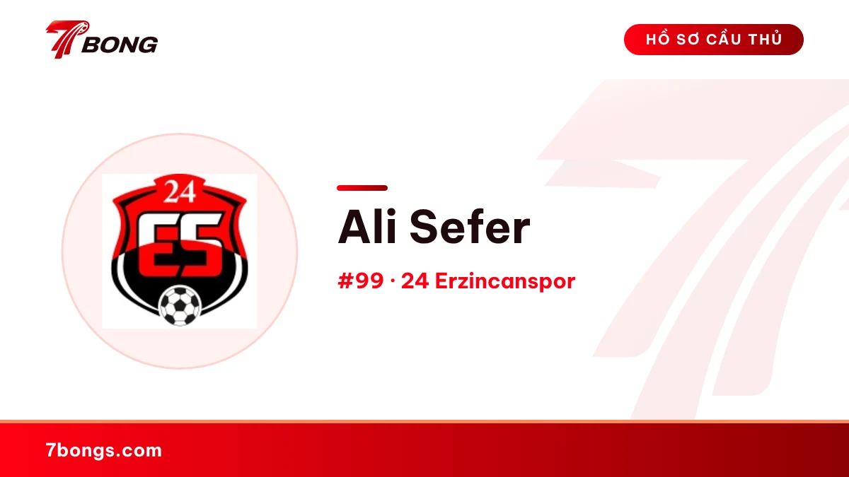 Ali Sefer — 24 Erzincanspor