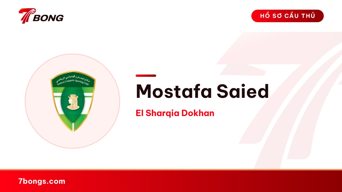 Mostafa Saied — El Sharqia Dokhan