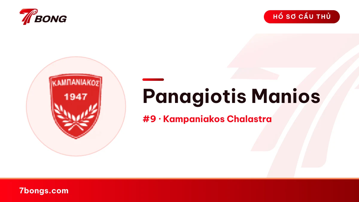 Panagiotis Manios — Kampaniakos Chalastra