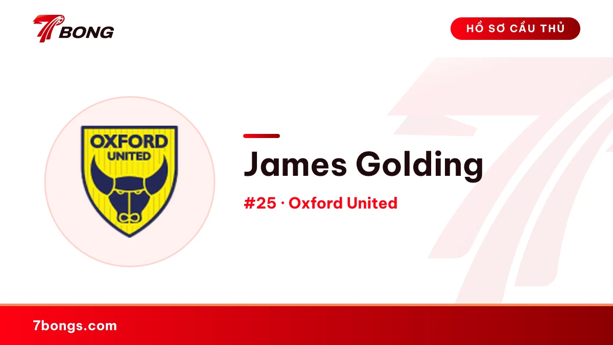 James Golding — Oxford United