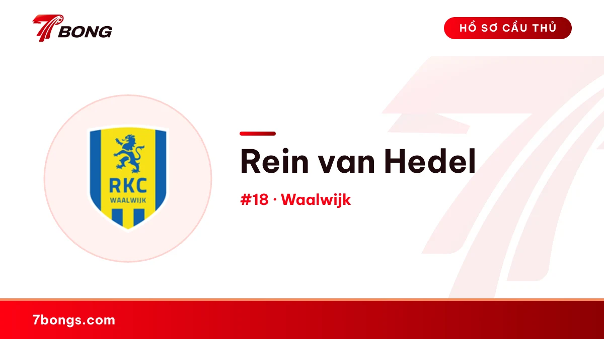 Rein van Hedel — Waalwijk