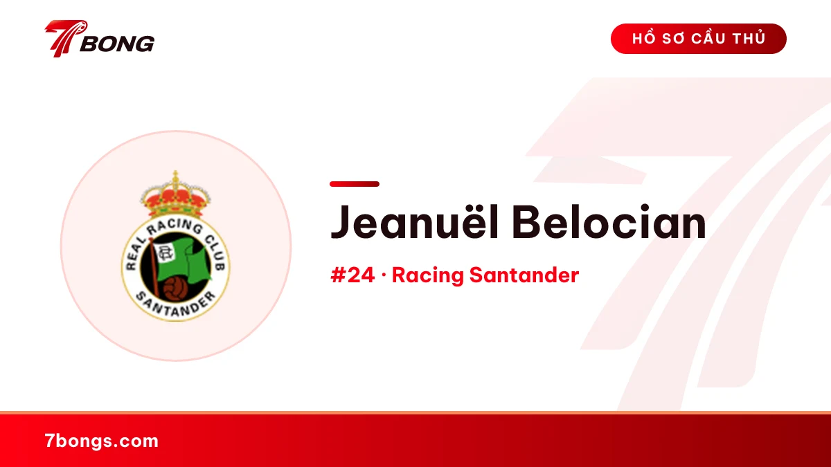 Jeanuël Belocian — Racing Santander