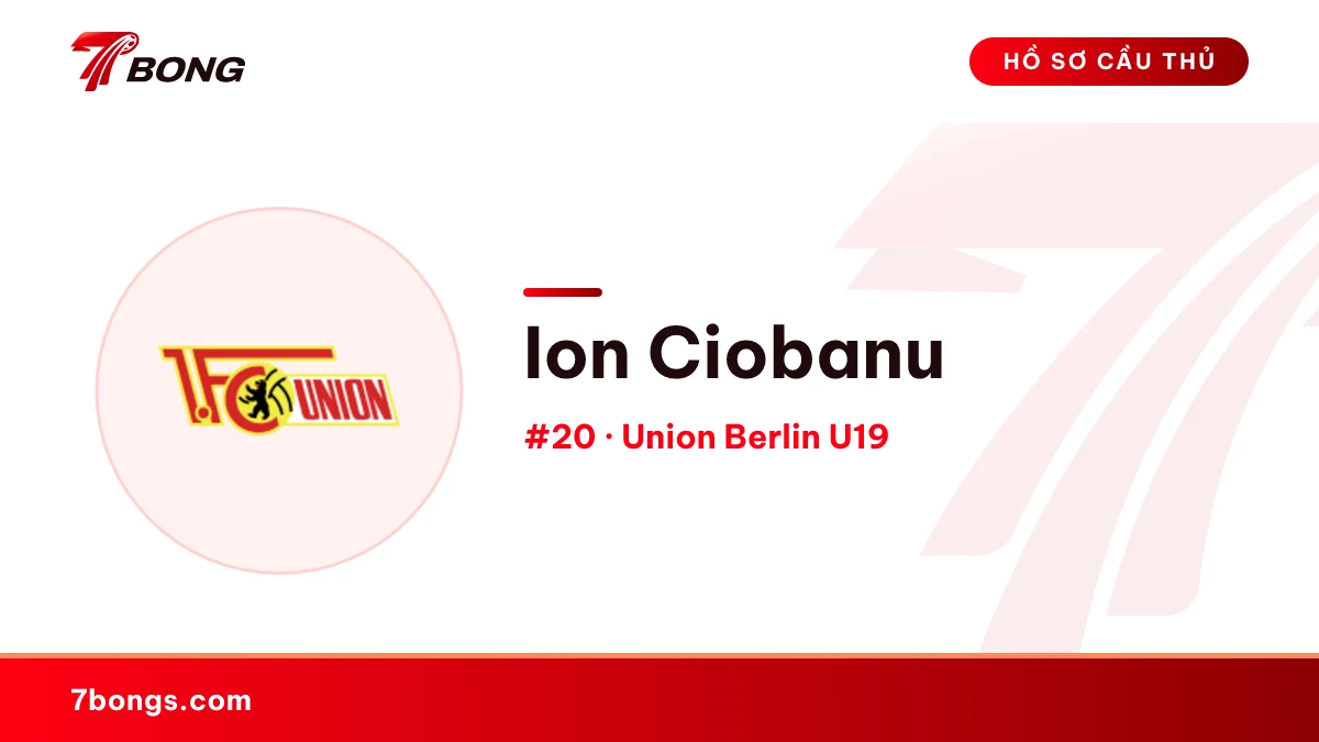 Ion Ciobanu — Union Berlin U19