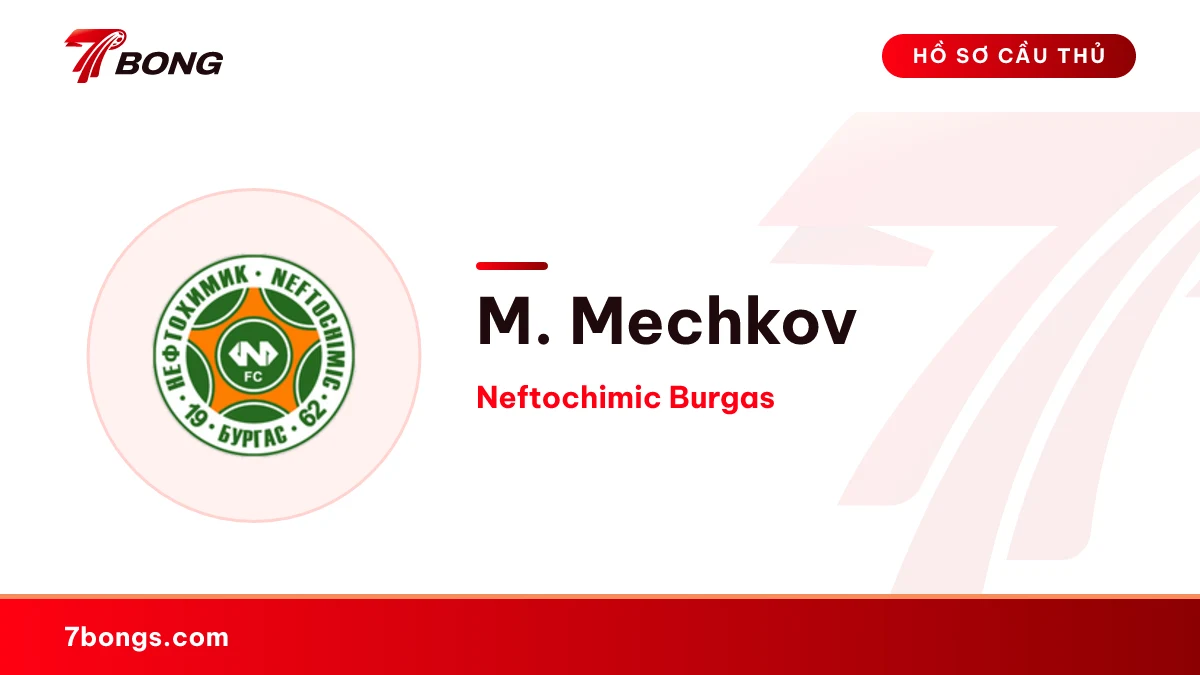 M. Mechkov — Neftochimic Burgas