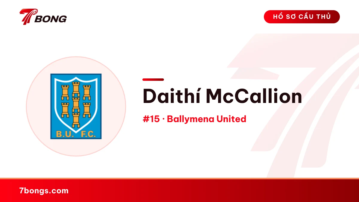 Daithí McCallion — Ballymena United