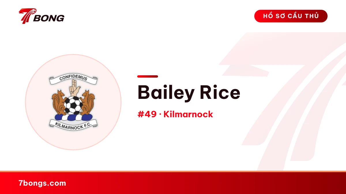 Bailey Rice — Kilmarnock