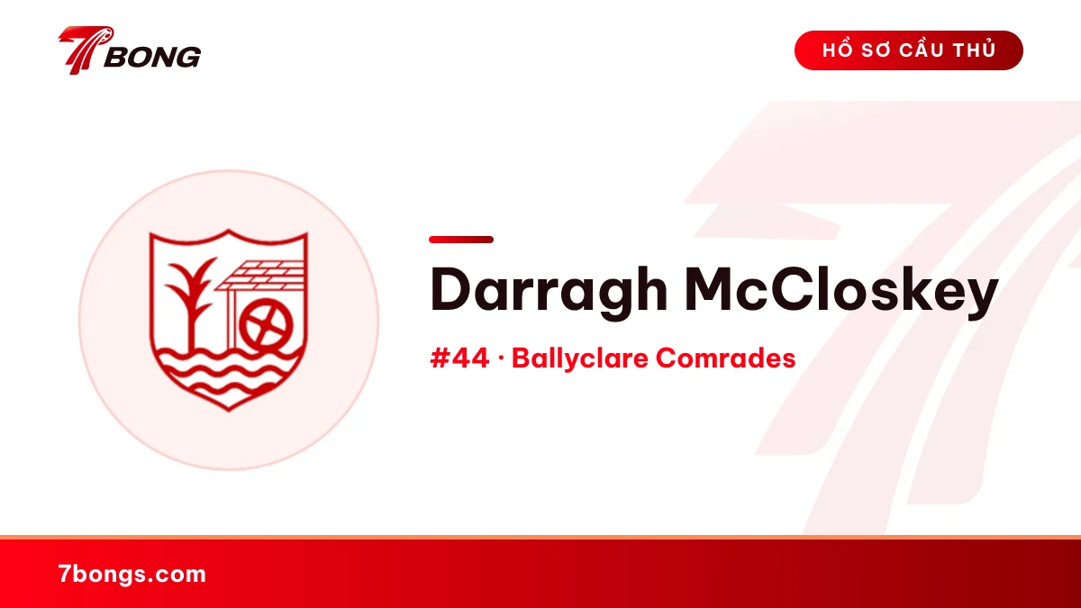 Darragh McCloskey — Ballyclare Comrades