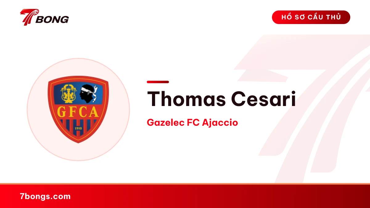 Thomas Cesari — Gazelec FC Ajaccio