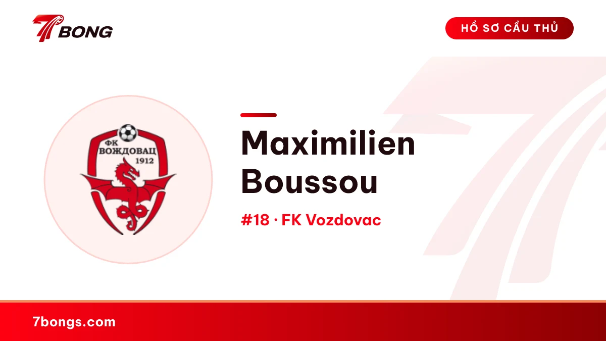 Maximilien Boussou — FK Vozdovac