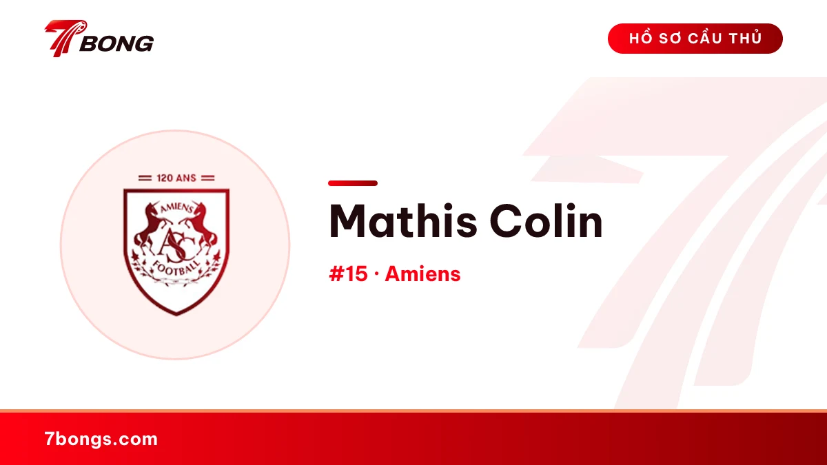 Mathis Colin — Amiens