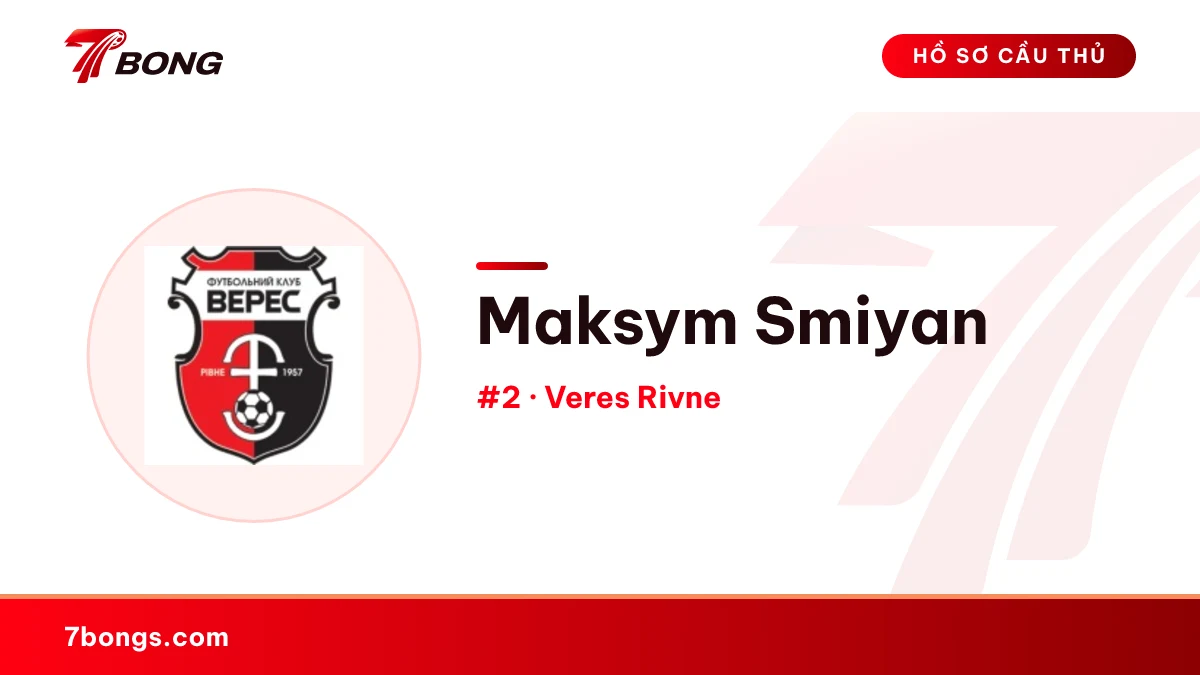 Maksym Smiyan — Veres Rivne