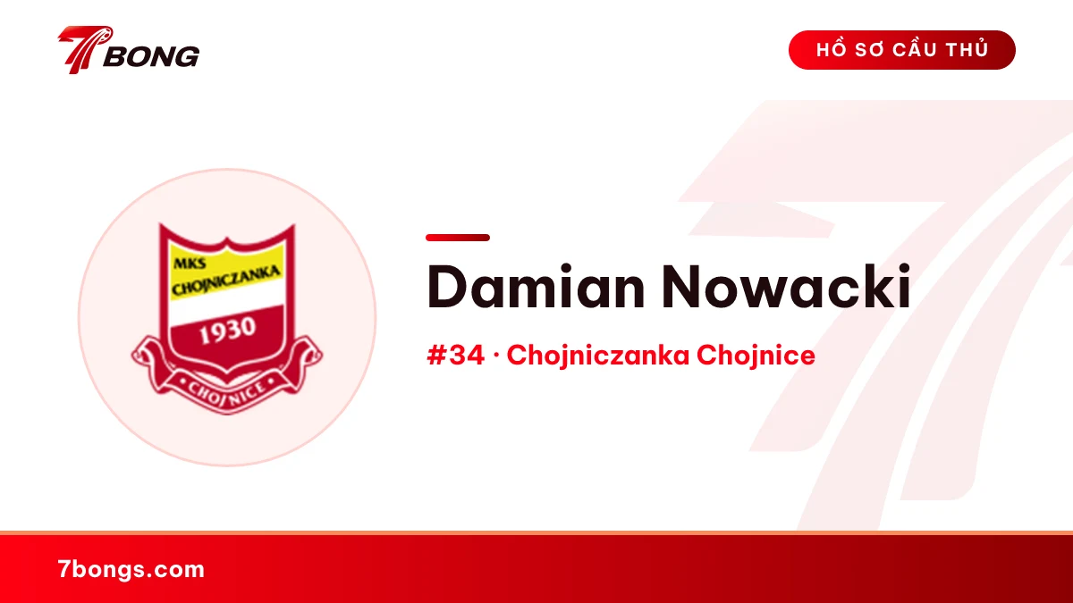 Damian Nowacki — Chojniczanka Chojnice