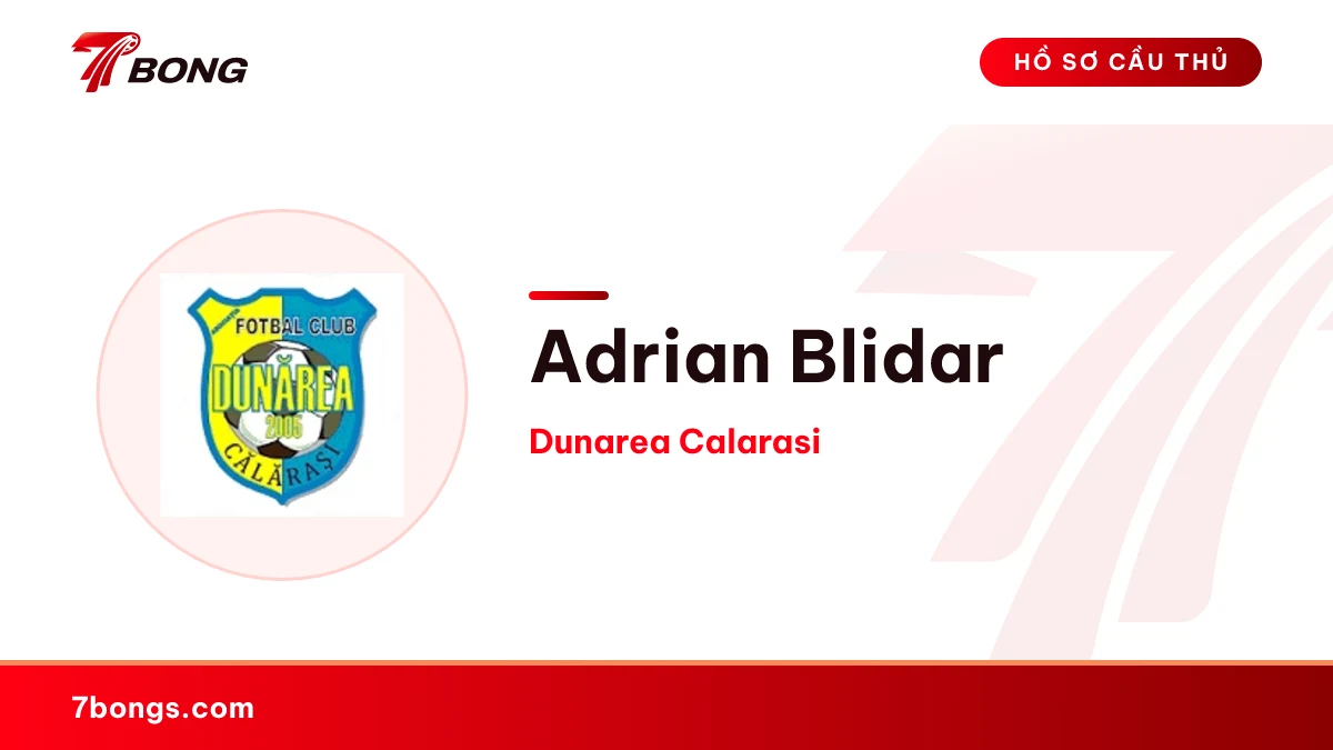 Adrian Blidar — Dunarea Calarasi