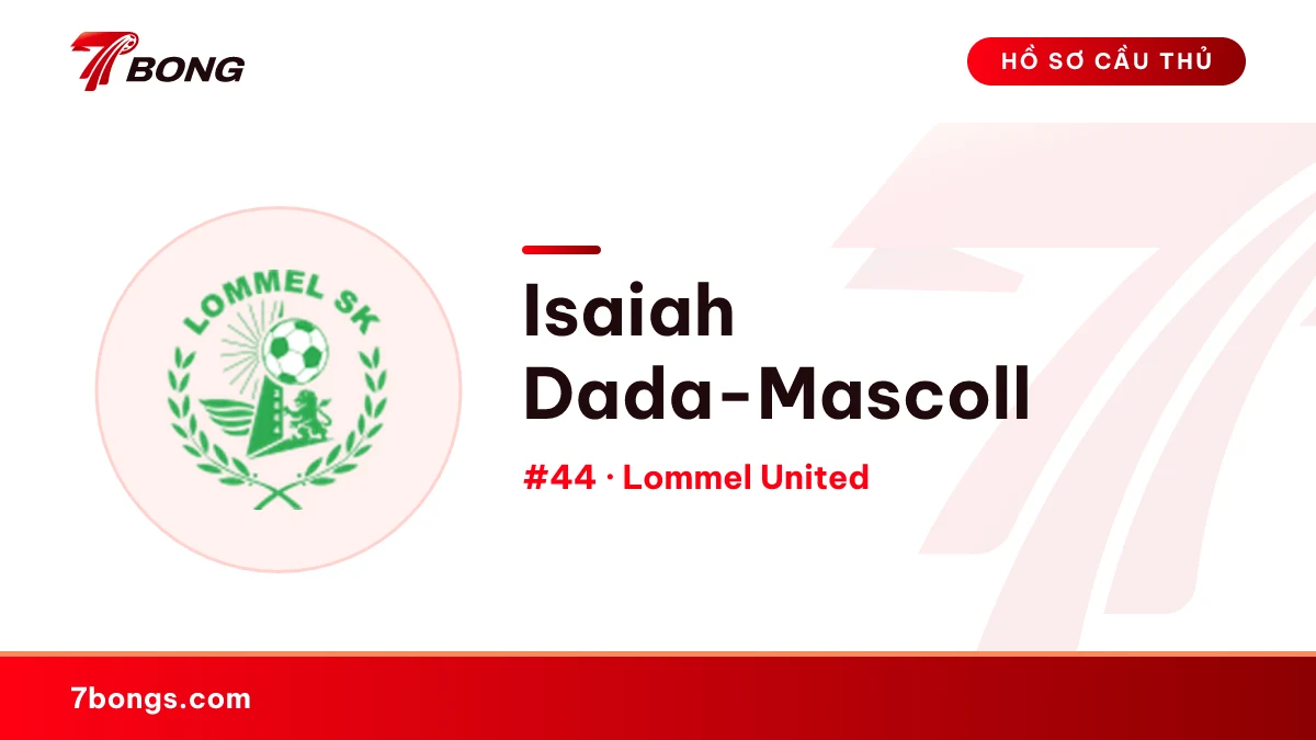 Isaiah Dada-Mascoll — Lommel United