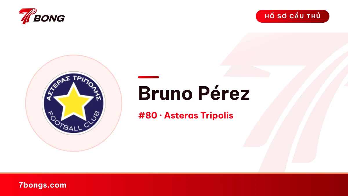 Bruno Pérez — Asteras Tripolis