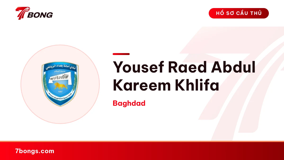 Yousef Raed Abdul Kareem Khlifa — Baghdad