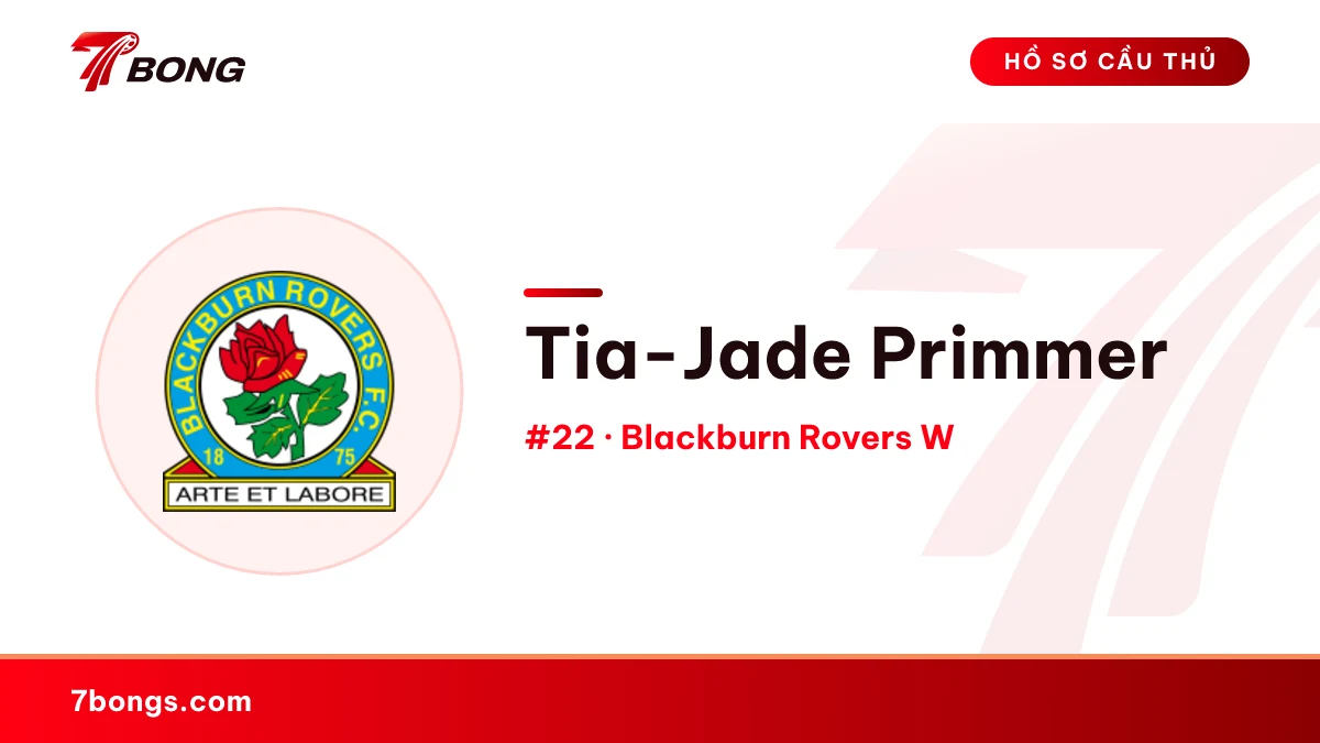 Tia-Jade Primmer — Blackburn Rovers W