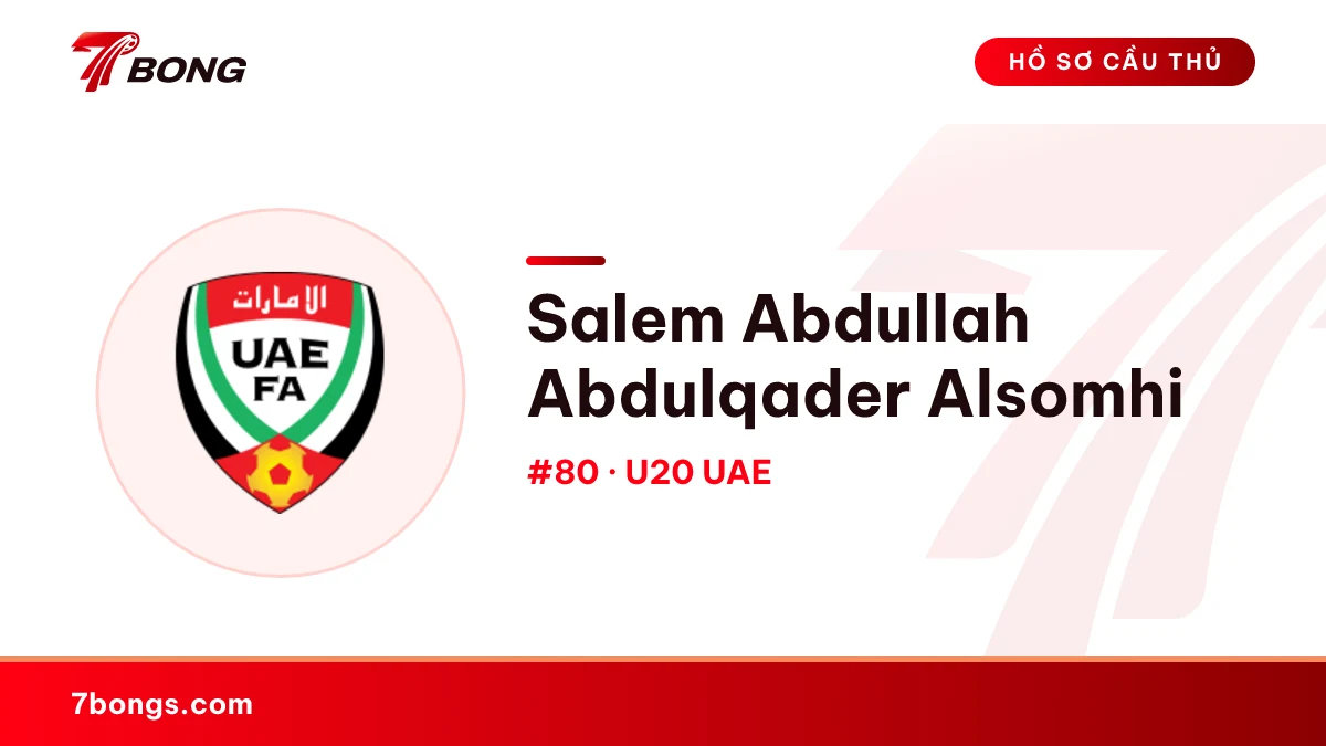 Salem Abdullah Abdulqader Alsomhi — U20 UAE