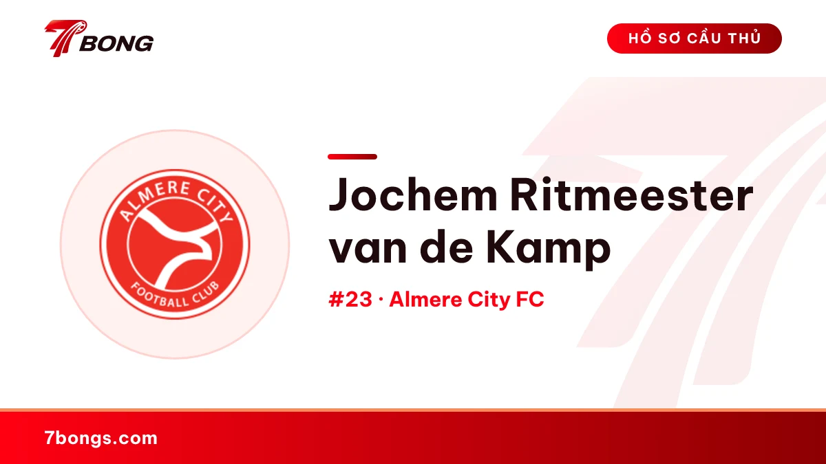 Jochem Ritmeester van de Kamp — Almere City FC