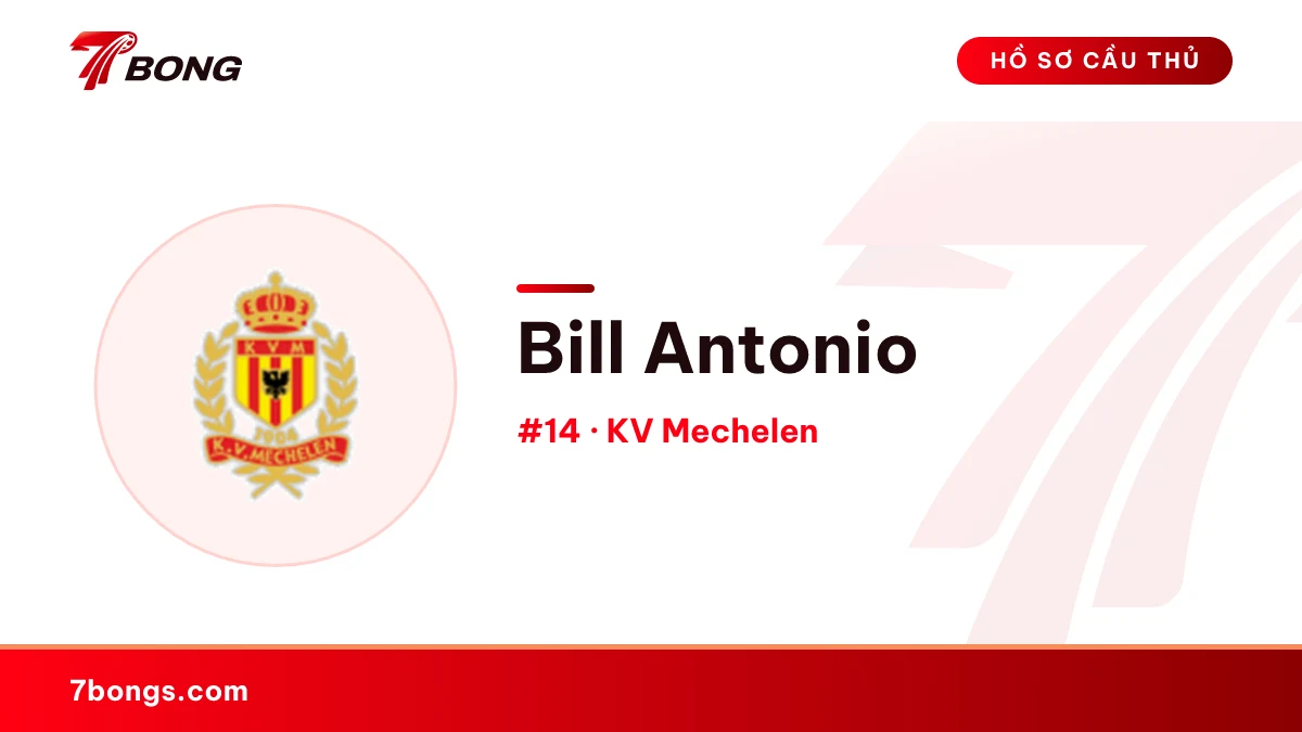 Bill Antonio — KV Mechelen