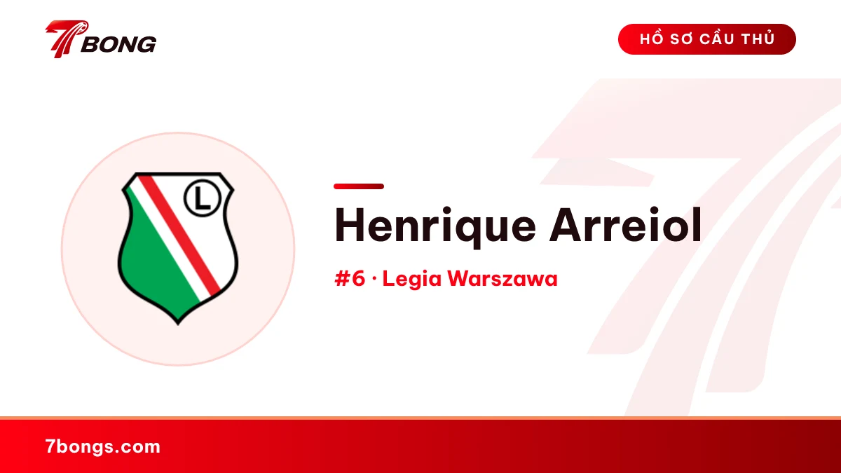 Henrique Arreiol — Legia Warszawa