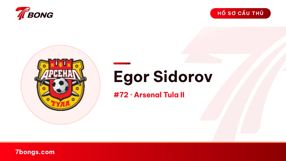 Egor Sidorov — Arsenal Tula II
