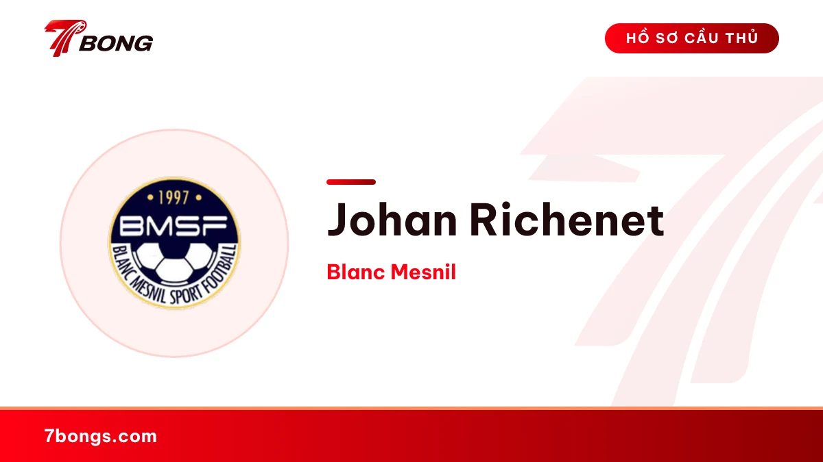 Johan Richenet — Blanc Mesnil