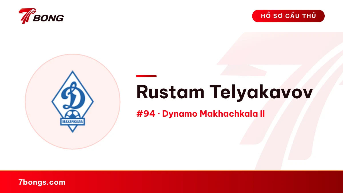 Rustam Telyakavov — Dynamo Makhachkala II
