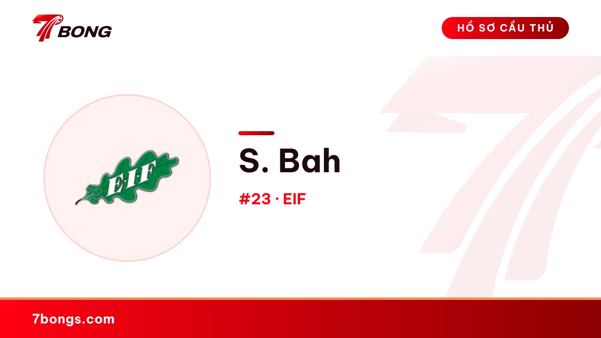 S. Bah — EIF