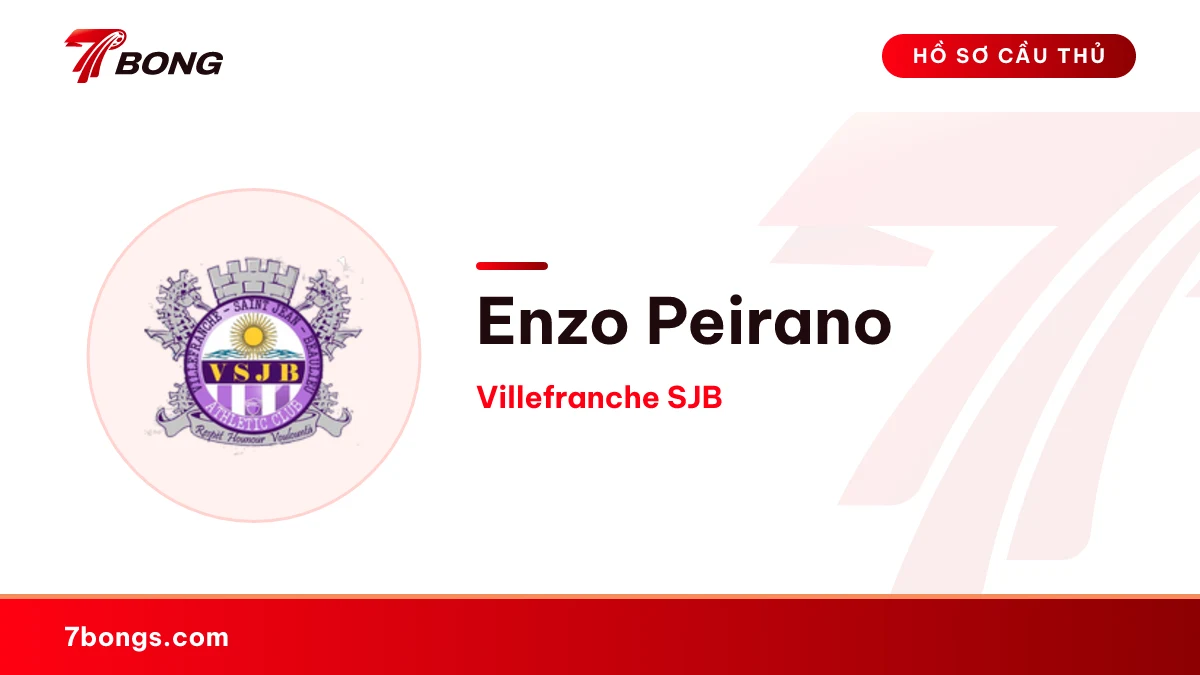 Enzo Peirano — Villefranche SJB