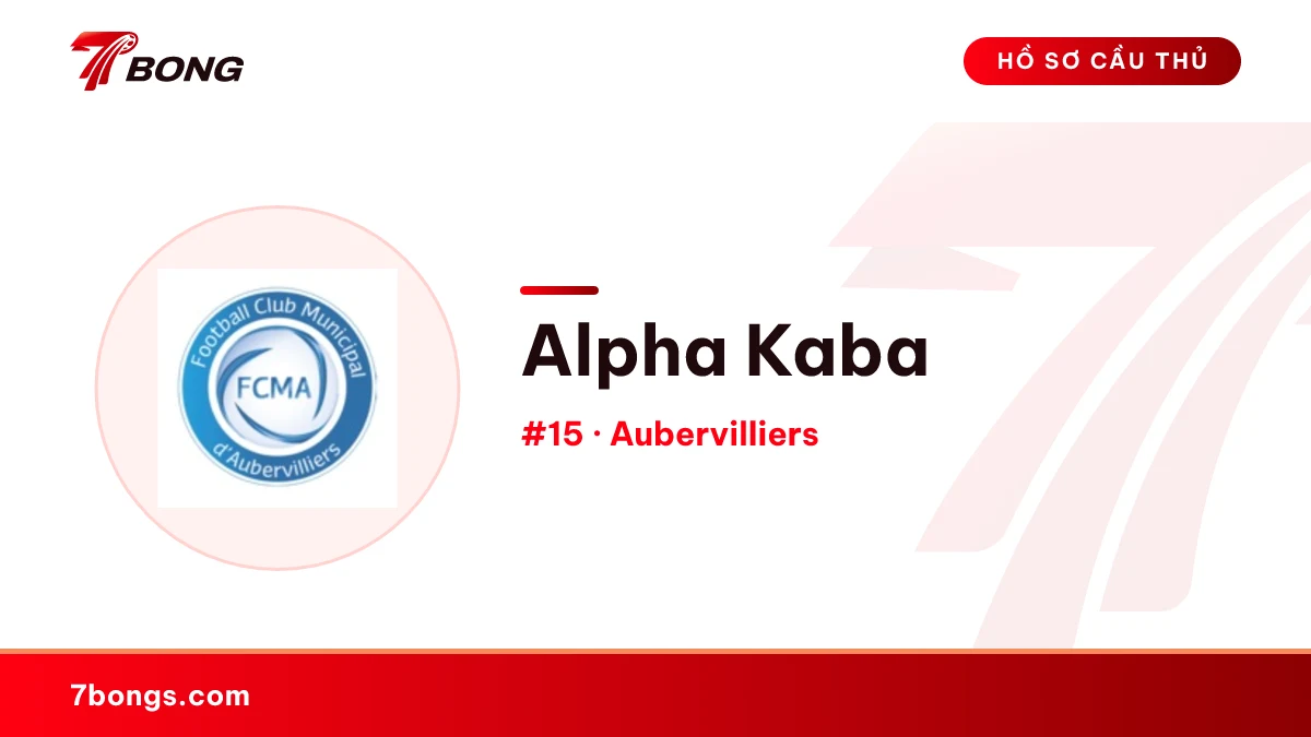 Alpha Kaba — Aubervilliers