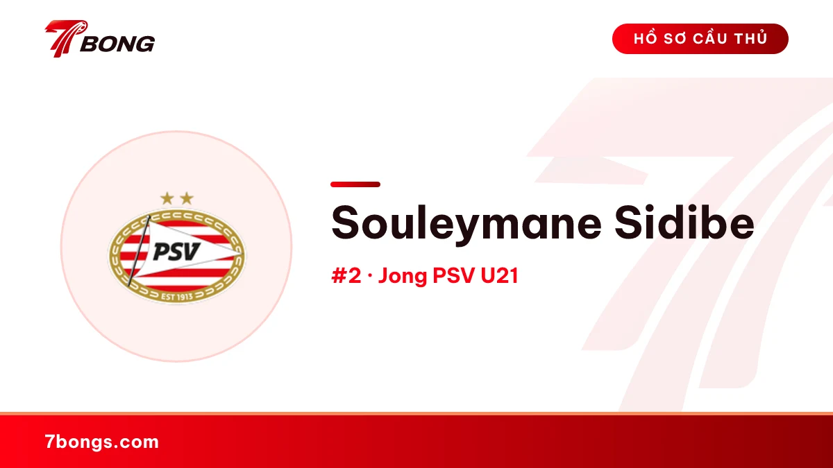 Souleymane Sidibe — Jong PSV U21